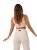 DUSHKO Spodnie Wide Flow Cream - szeroka nogawka,  fitness, joga, pilates stretching, taniec, kremowe.jpg