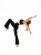 DUSHKO Spodnie Flare Flow Black - dzwony  fitness, joga, pilates, stretching, taniec, czarne.jpg