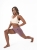 DUSHKO Spodenki Classic Jagodowe- krótkie spodenki  fitness, joga, pilates, stretching.jpg