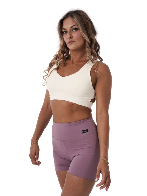 DUSHKO Spodenki Classic Jagodowe- krótkie spodenki  fitness, joga, pilates, stretching.jpg